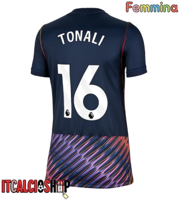 Tottenham Hotspur Sandro Tonali #16 Seconda Maglia Femmina 2026-27 Manica Corta